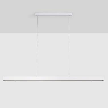 Immagine di Lampada a Sospensione Lineare LED 42W Alluminio CCT Doppia Luce Funky Chaka