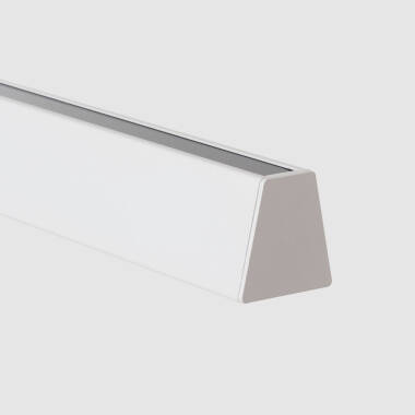 Immagine di Lampada a Sospensione Lineare LED 42W Alluminio CCT Doppia Luce Funky Chaka