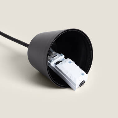 Afbeelding van Hanglamp voor buiten met Rotan-Effect Léa Drom