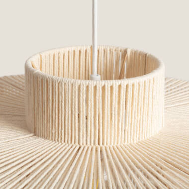 Immagine di Lampada a Sospensione Con Corda di Cotone Aolani