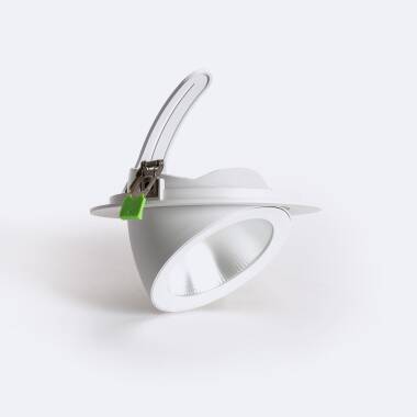 Round 60W OSRAM LED Downlight LIFUD Ø200mm Cut Out 120lm/W