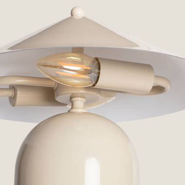 Immagine di Lampada da Tavolo in Metallo Sanzio