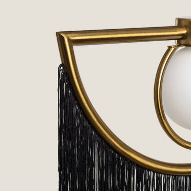 Afbeelding van Hanglamp Metaal met Franjes Dalila