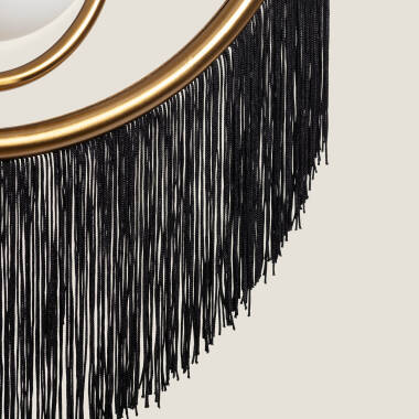 Afbeelding van Hanglamp Metaal met Franjes Dalila