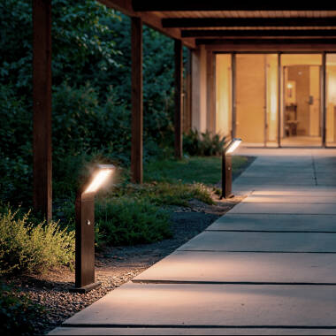 Bild von LED-Bodenstehleuchte 9.5W Außen Aufbau 50cm Aluminium mit Bewegungsmelder Legacy