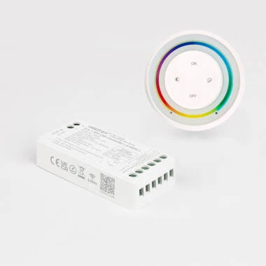 Digitální Řídicí Jednotka SPI 3 v 1 pro Digitální LED Pásky Jednobarevné/RGB/RGBW + RF Ovladač Rainbow MiBoxer