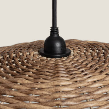 Afbeelding van Hanglamp voor buiten met Rotan-Effect Léa Drom