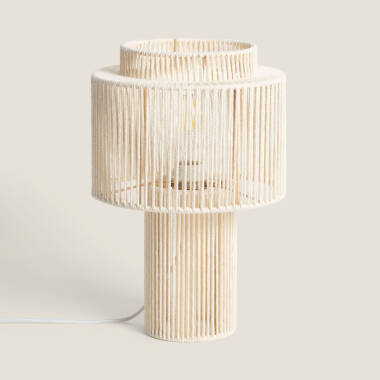 Lampe à Poser Corde de Coton Alma