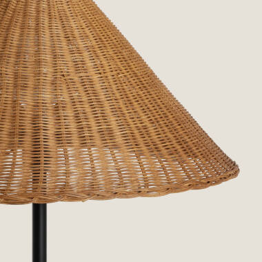 Bild von Stehleuchte aus Rattan Nala