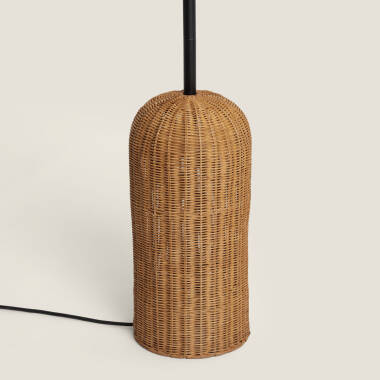 Bild von Stehleuchte aus Rattan Nala
