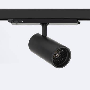 3-Circuit Track LED Spotlight 30W Fasano Dimmable DALI Selectable CCT Anti-Glare Black