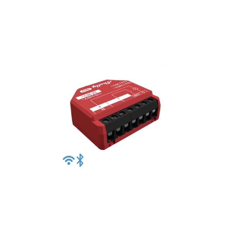 Afbeelding van Shelly 1PM GEN3 1-kanaals Relais met Meetfunctie