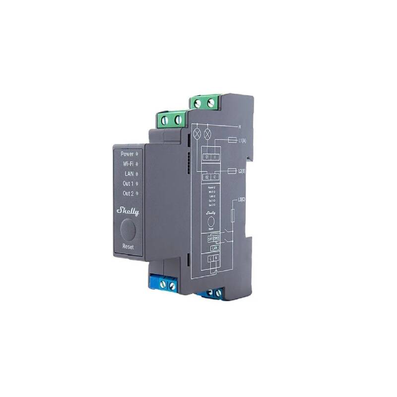 Image de Shelly Pro2 Relais 2 Canaux