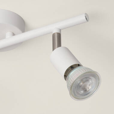 Bild von Deckenleuchte Aluminium Ausrichtbar 2 Strahler Oasis Weiss