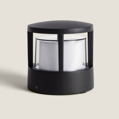 11cm Zahradní LED Sloupek z Hliníku na Zídku 5W Obis