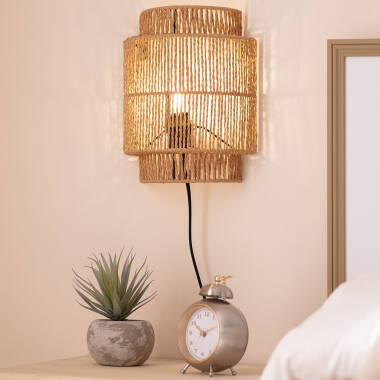 Wandlamp van Rotan Kirito
