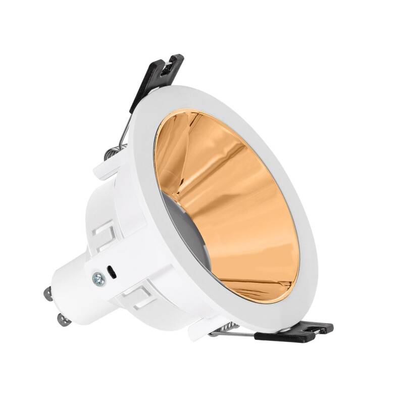 Obrázek Stropní Podhledové LED Svítidlo Kónické 6W GU10 Výřez Ø 75 mm PC Reflect