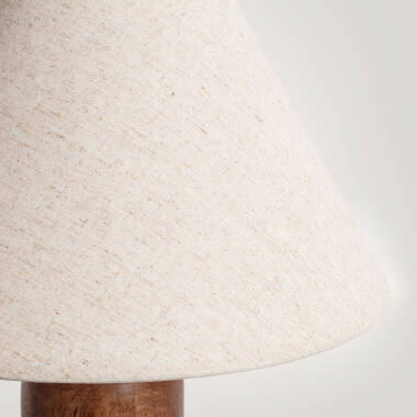 Afbeelding van Tafellamp Hout Tótem ILUZZIA