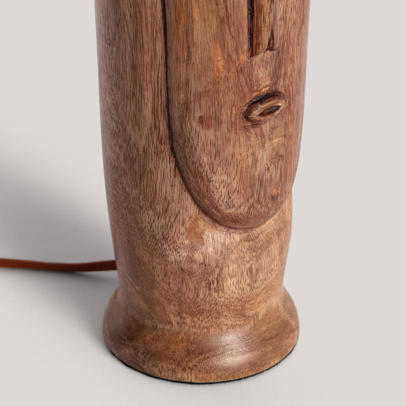 Afbeelding van Tafellamp Hout Tótem ILUZZIA