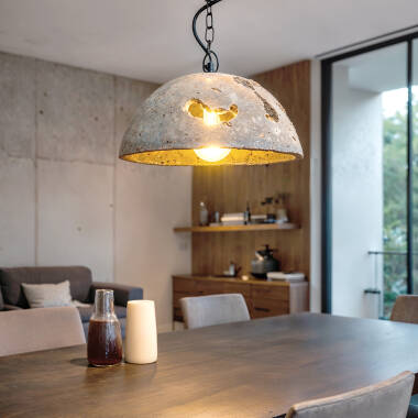 LED Pendelleuchte aus Zement Besnica