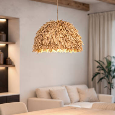 Pendelleuchte Raffia Malaika ILUZZIA