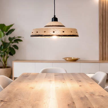 Hanglamp van Natuurlijke Vezels Araya