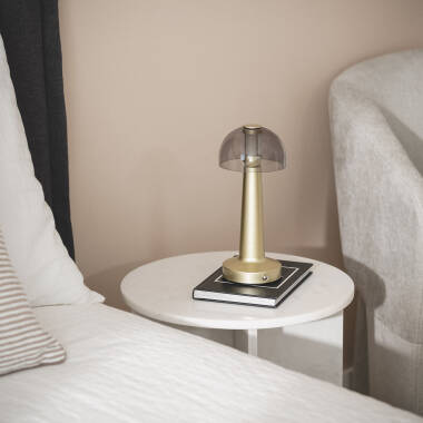 Bild von Tragbare LED Tischlampe mit wiederaufladbarem USB Akku Orsha