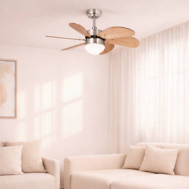 Image of Orion Silent Ceiling Fan with DC Motor Wood 81cm