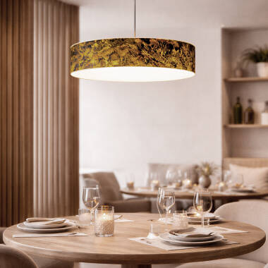 Bild von LED-Pendelleuchte 50W aus Schiefer Ercle