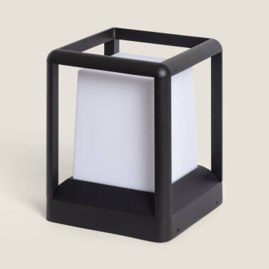 Sokkellamp voor buiten E27 Aluminium 21cm INDO