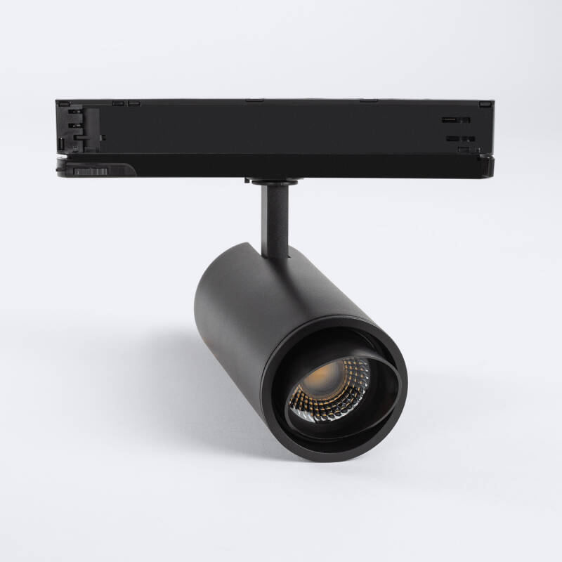 Bild von 3-Phasenstromschiene LED-Strahler 30W Fasano Cilindro Bisel CCT Wählbar Dimmbar DALI Schwarz