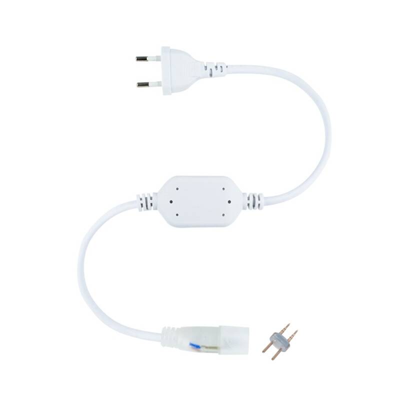 Afbeelding van Gelijkrichterkabel flexibele circulaire LED neonslang In te korten om de 100cm