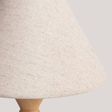Image of Akesh II Wood Table Lamp 