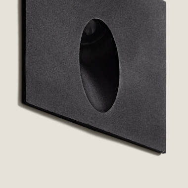 Bild von LED Außenleuchte 3W Einbau Wand Quadratisch Adam