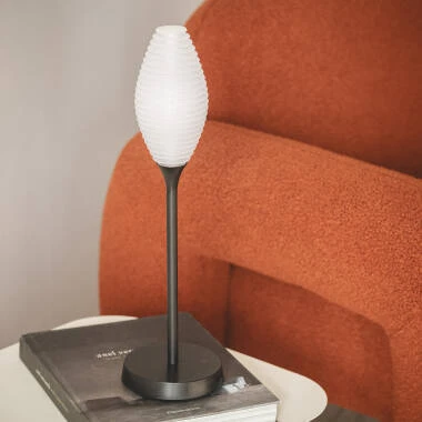 Lampe à Poser LED Portable Extérieure avec Batterie USB Rechargeable Métal Dukuza