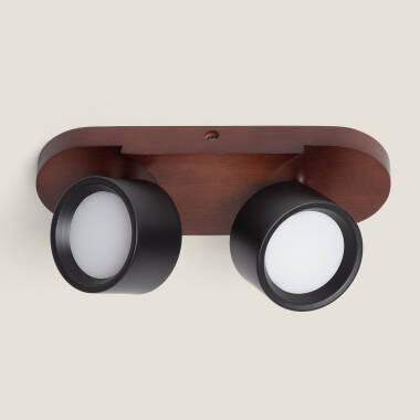 Bild von LED Wandleuchte 10W Metall CCT Wählbar Cundra 2 Spots