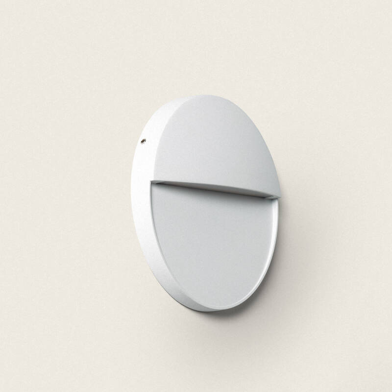 Image de Applique Murale Extérieure LED 3W Saillie Rond Jade