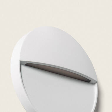 Afbeelding van Buitenwandlamp LED 3W Opbouw Rond Jade