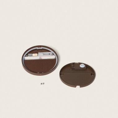 Image de Balise Murale Extérieure LED 3W Saillie Rond Jade