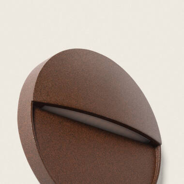 Bild von LED-Außenwandleuchte 3W, runde Oberfläche, Jade