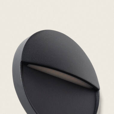 Afbeelding van Wandlamp Outdoor LED 3W Opbouw Rond Jade