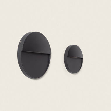 Afbeelding van Wandlamp Outdoor LED 3W Opbouw Rond Jade