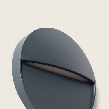 Afbeelding van Buitenwandlamp LED 3W Opbouw Rond Jade