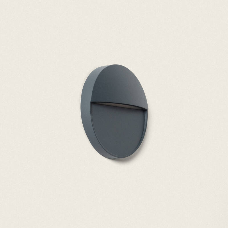 Afbeelding van Buitenwandlamp LED 3W Opbouw Rond Jade