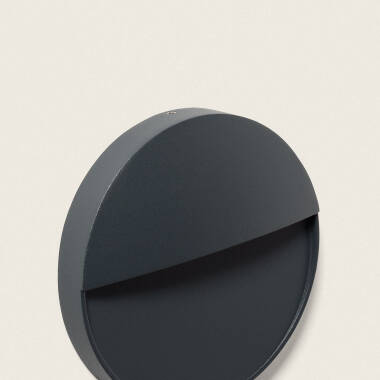 Afbeelding van Buitenwandlamp LED 3W Opbouw Rond Jade