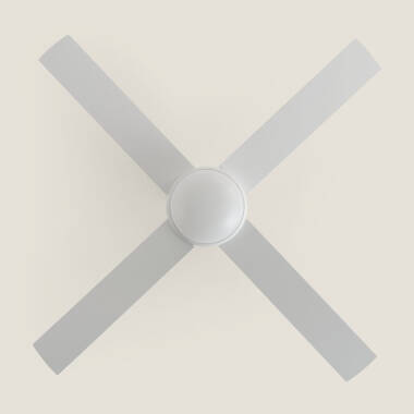 Image de Ventilateur de Plafond avec Éclairage Silencieux DC Pales en Bois Navy Evo