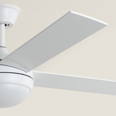 Image de Ventilateur de Plafond avec Éclairage Silencieux DC Pales en Bois Navy Evo
