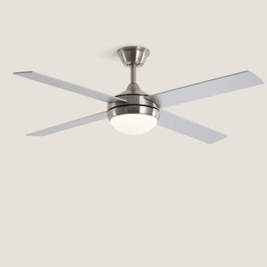 Image de Ventilateur de Plafond avec Éclairage Silencieux DC Pales en Bois Navy Evo