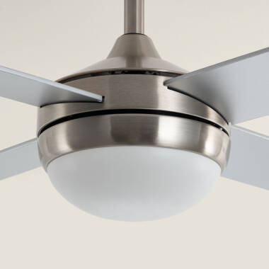 Image de Ventilateur de Plafond avec Éclairage Silencieux DC Pales en Bois Navy Evo