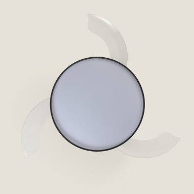 Bild von Deckenventilator mit Licht Lautlos DC einziehbare Flügel Kaios